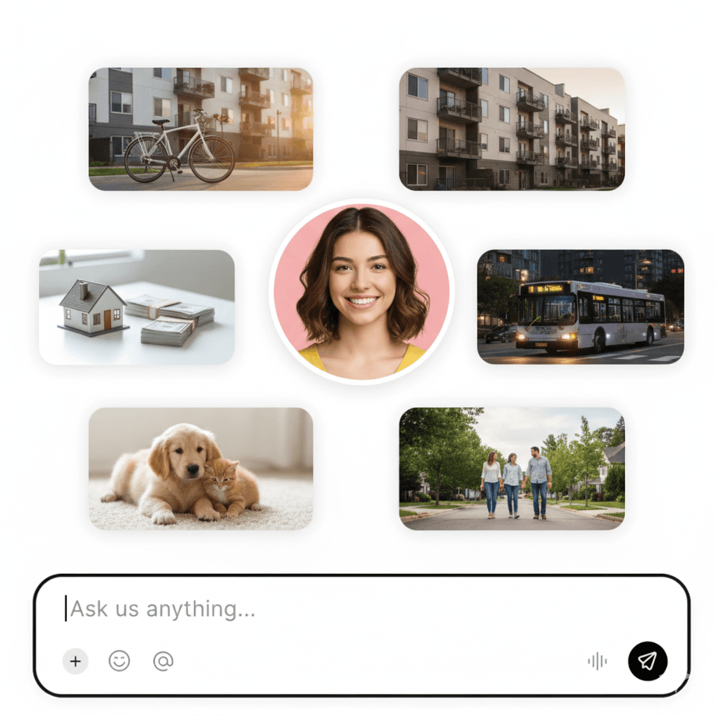Chat interface showing conversation with Fairway AI